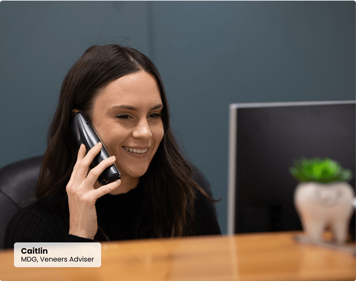 Caitlin, MDG Veneers Adviser Caitlin, MDG Veneers Adviser